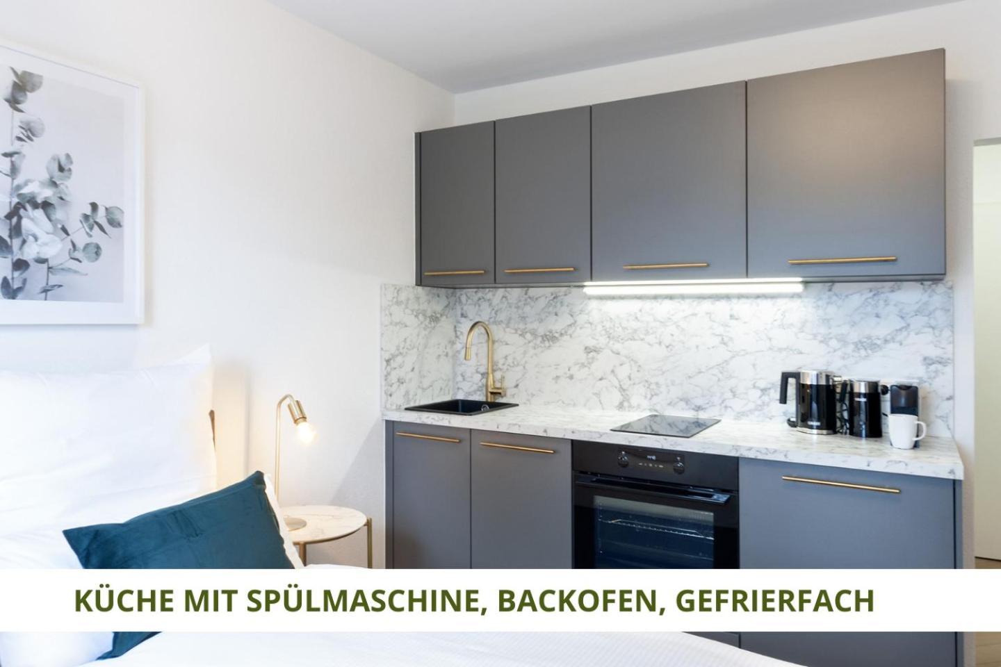 Apartment Wahnfried No5 - Zentrales Cityapartment Kueche Mit Duschbad - 300M Zur Fussgaengerzone Bayreuth Exterior foto