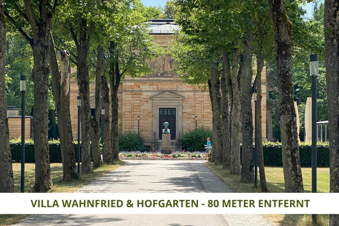 Apartment Wahnfried No5 - Zentrales Cityapartment Kueche Mit Duschbad - 300M Zur Fussgaengerzone Bayreuth Exterior foto