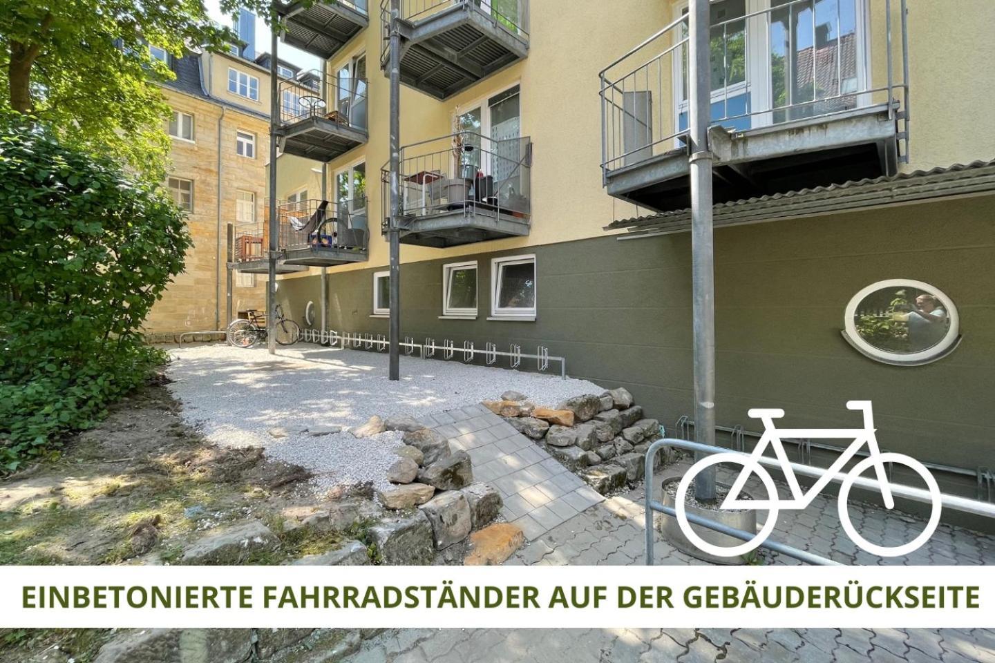 Apartment Wahnfried No5 - Zentrales Cityapartment Kueche Mit Duschbad - 300M Zur Fussgaengerzone Bayreuth Exterior foto